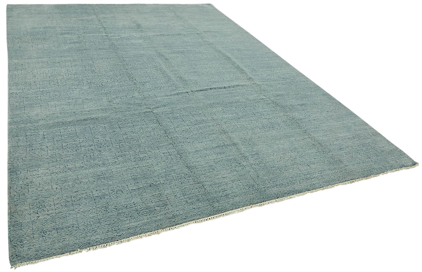 9x12 Blue Oushak Rug - 46609