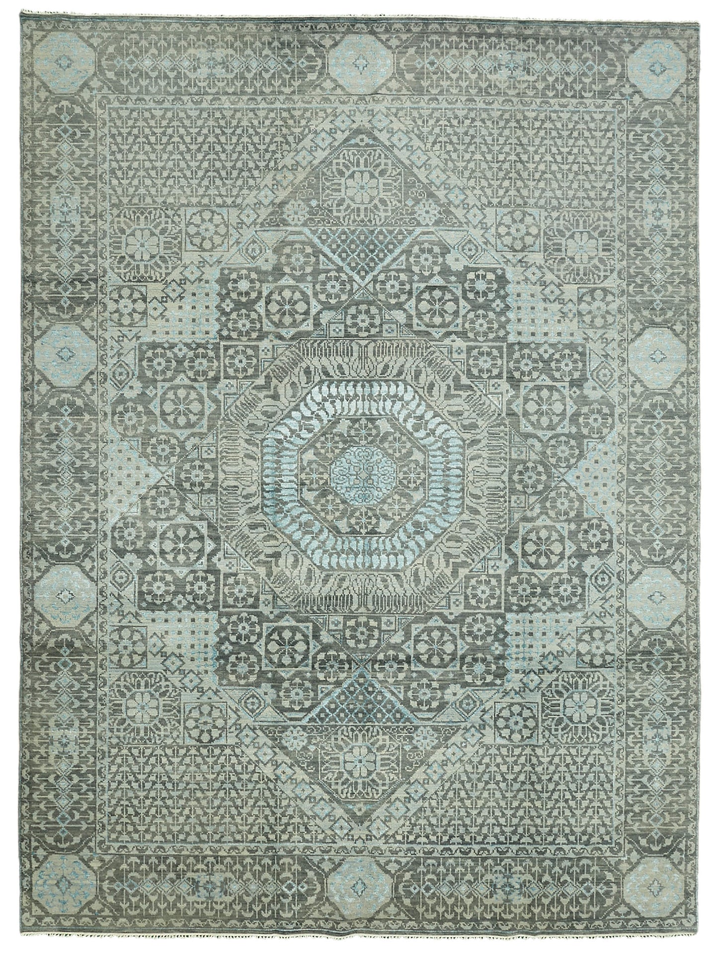 9x12 Grey Oushak Rug - 46611