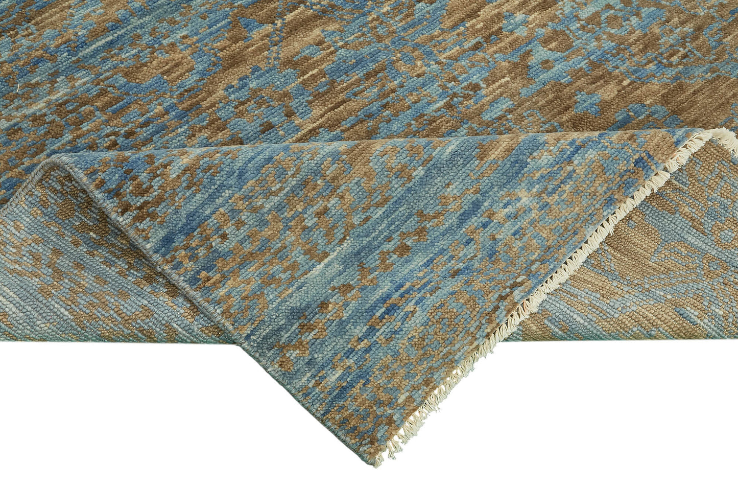 9x12 Blue Oushak Rug - 46616