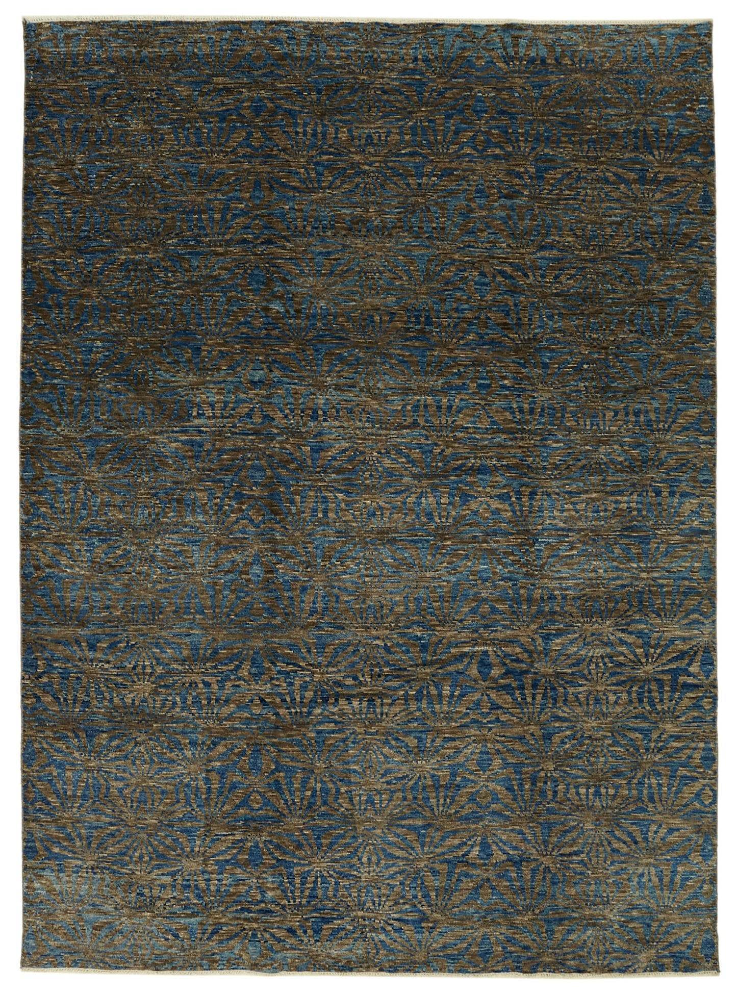 9x12 Blue Oushak Rug - 46617