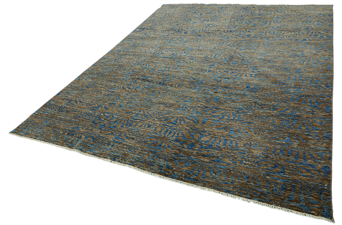 9x12 Blue Oushak Rug - 46617