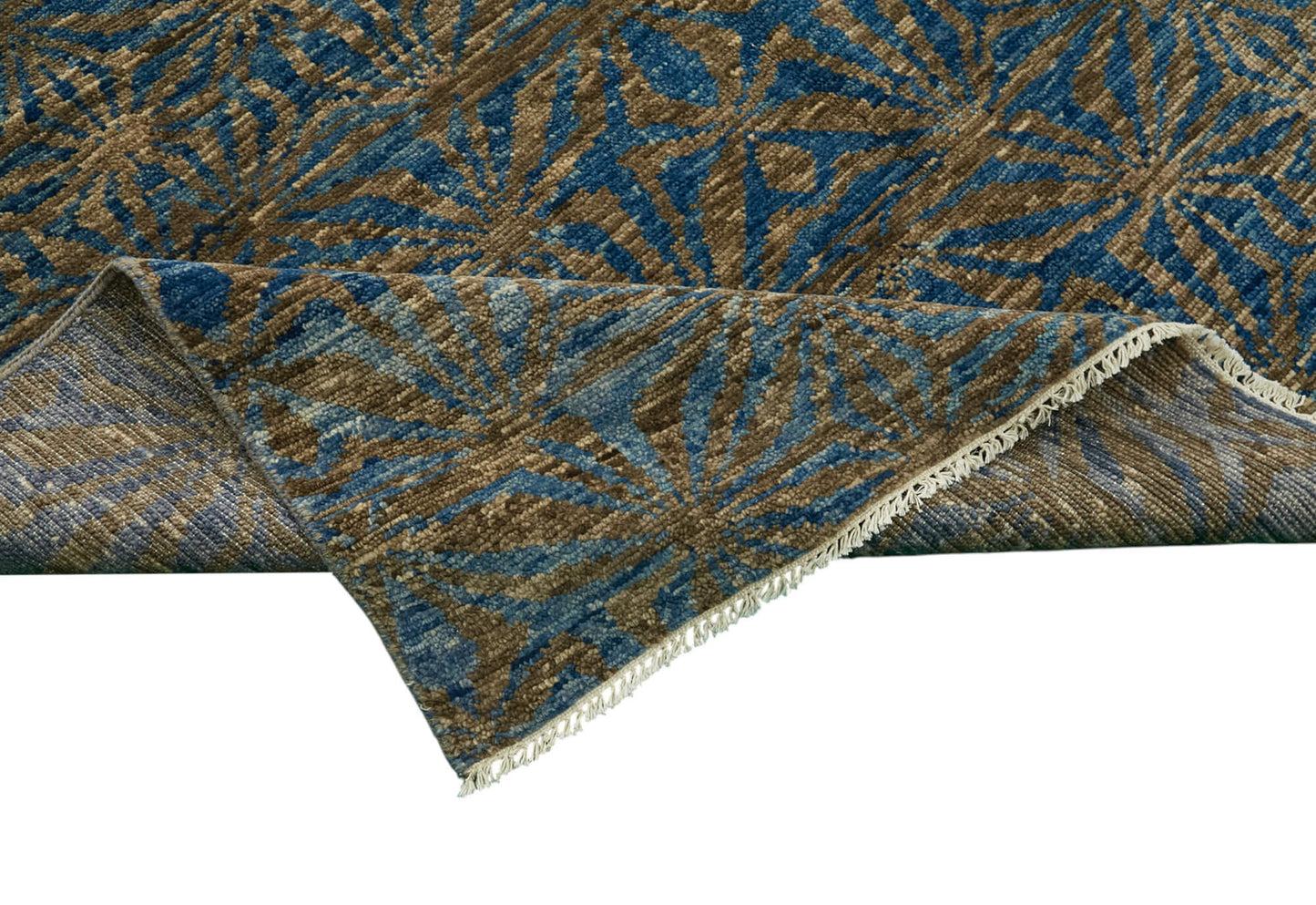 9x12 Blue Oushak Rug - 46617