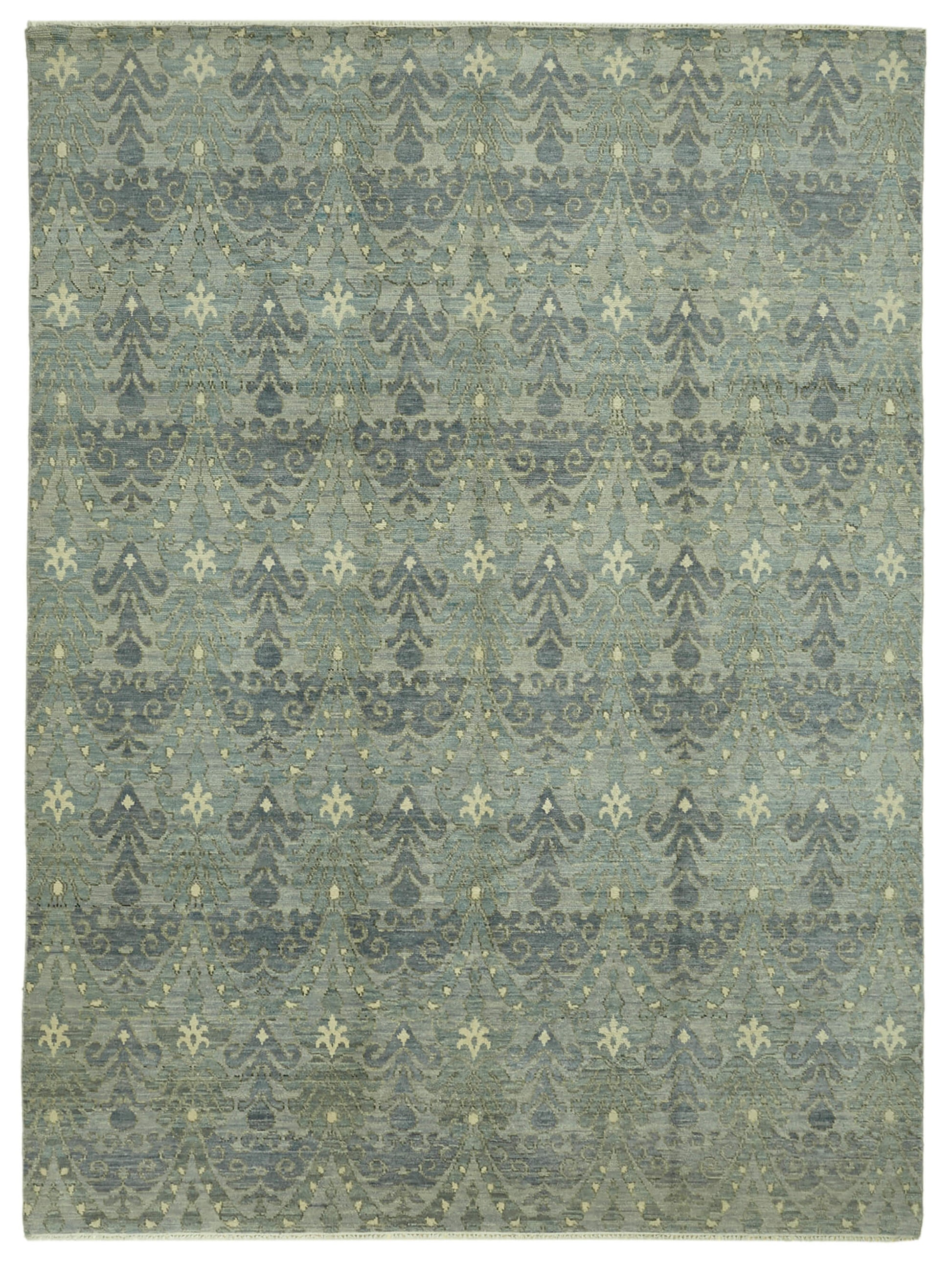 9x12 Blue Oushak Rug - 46618