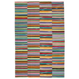 9x14 Multicolor Contemporary Kilim Rug - 21907