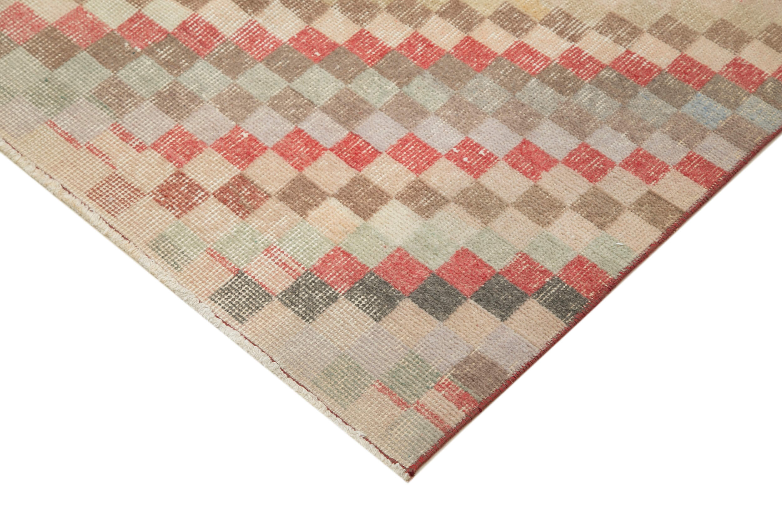 5x9 Multicolor Turkish Bohemian Wool Area Rug -3679