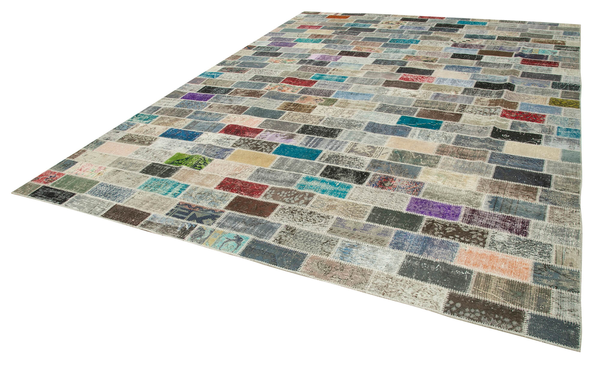 10x13 Multicolor Hand Woven Large Floor Area Rug -6687